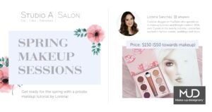 Spring Makeup lessons  Start your post here…