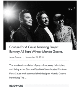 Couture For A Cause Success